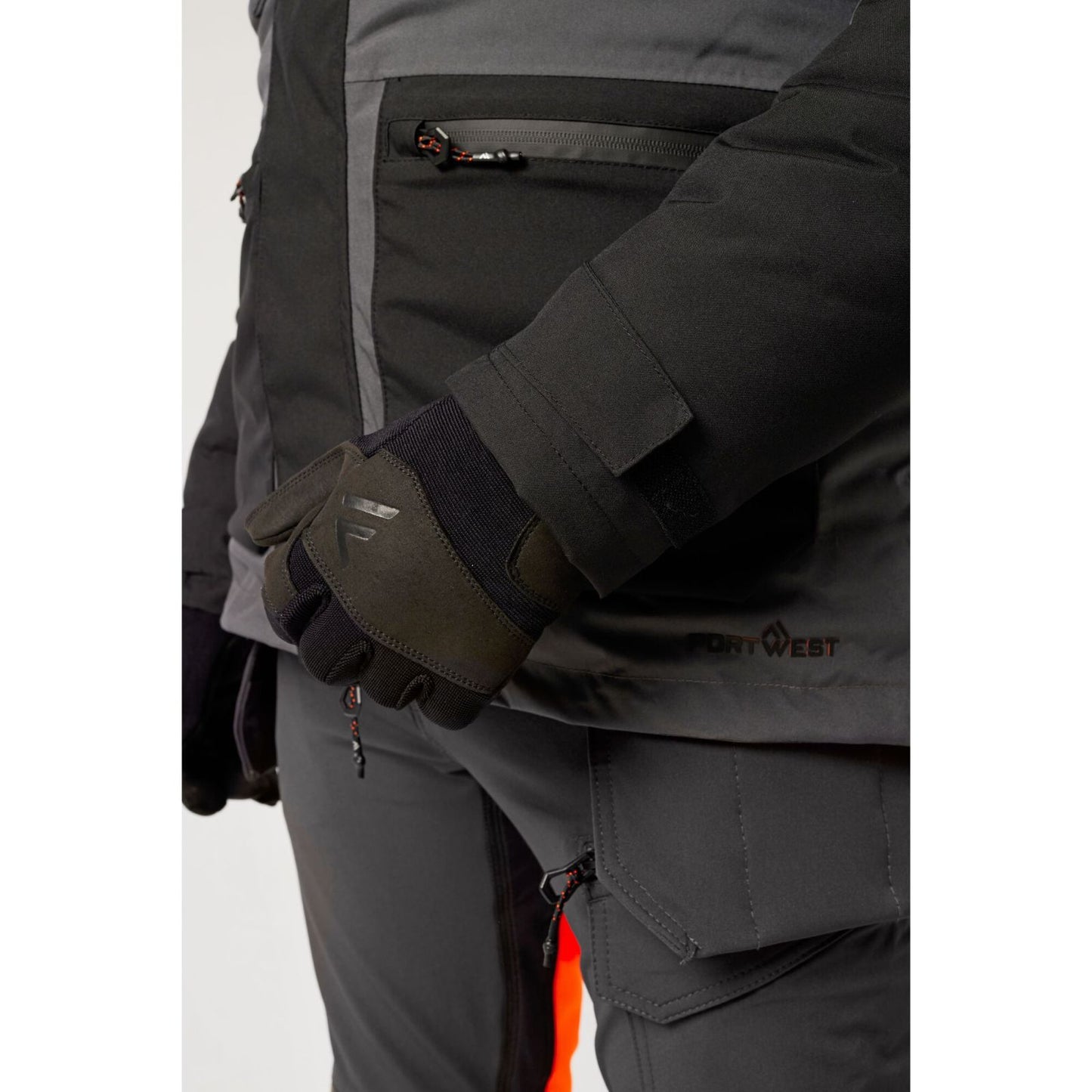 Portwest EV4 Alle weersomstandigheden Parka EV461 winter waterdicht ademend metaalgrijs(MG)