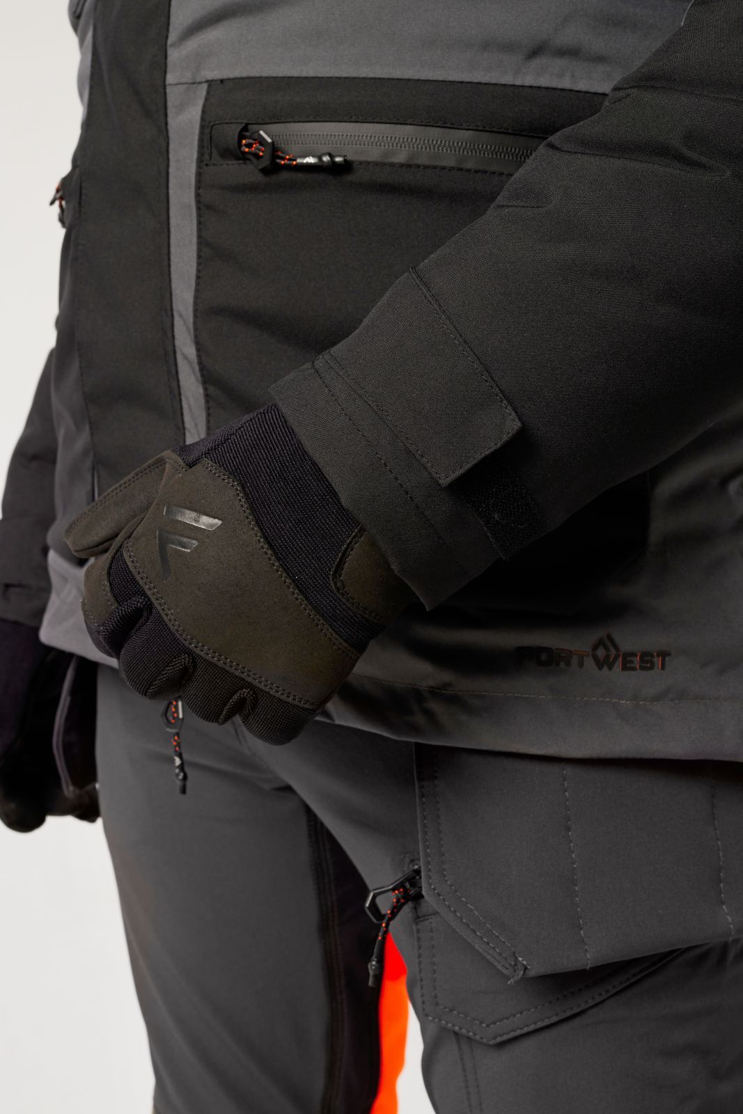 Portwest EV4 Alle weersomstandigheden Parka EV461 winter waterdicht ademend metaalgrijs(MG)