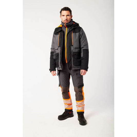 Portwest EV4 Bescherming Tegen Alle Weersomstandigheden Parka EV461 winter waterdicht ademend metaalgrijs(MG)