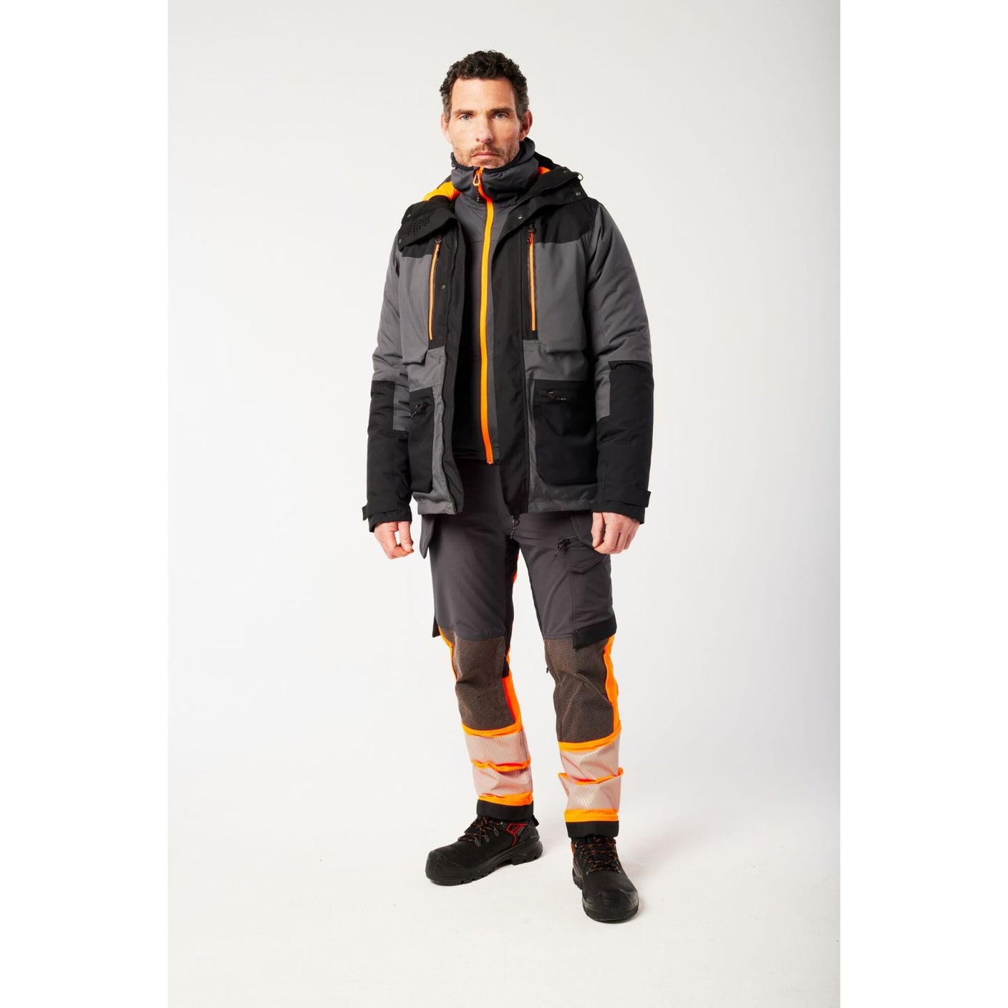 Portwest EV4 Bescherming Tegen Alle Weersomstandigheden Parka EV461 winter waterdicht ademend metaalgrijs(MG)
