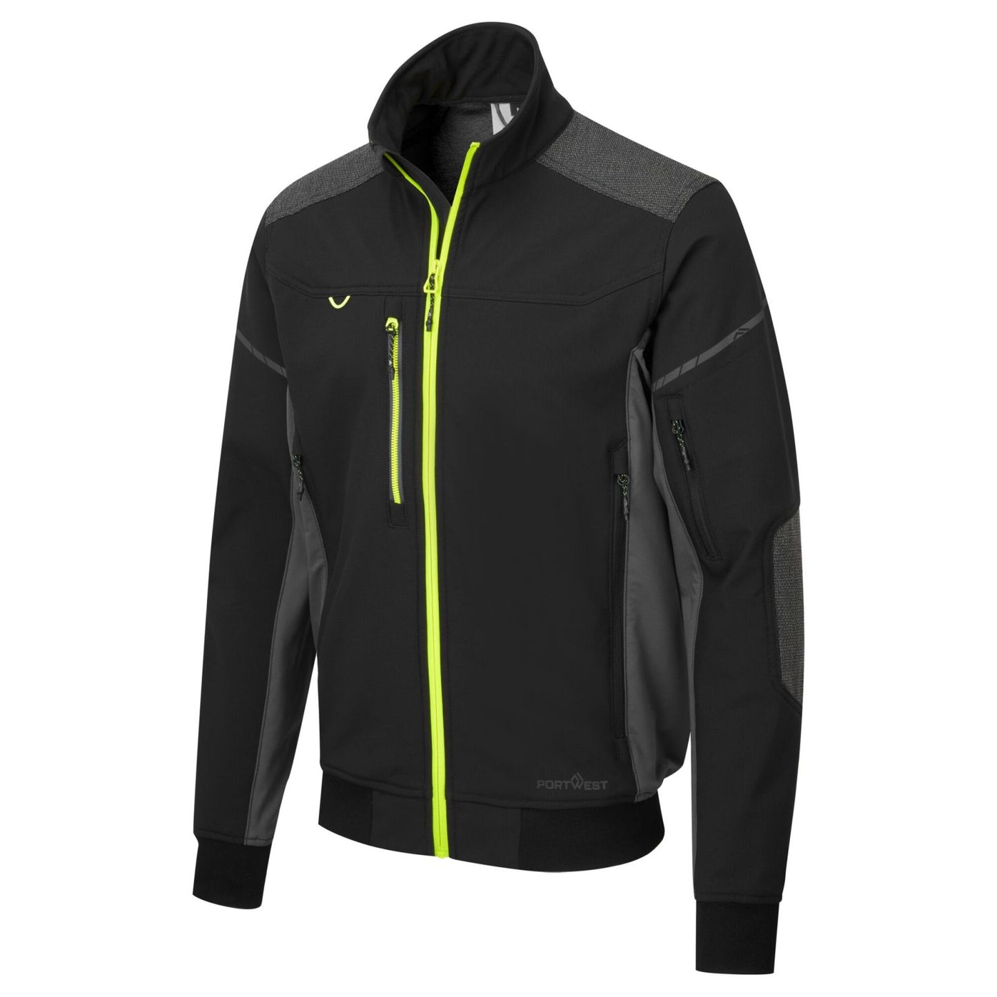 Portwest EV4 Alle weersomstandigheden Bomberjack EV464 3L Softshell zwart(BK)