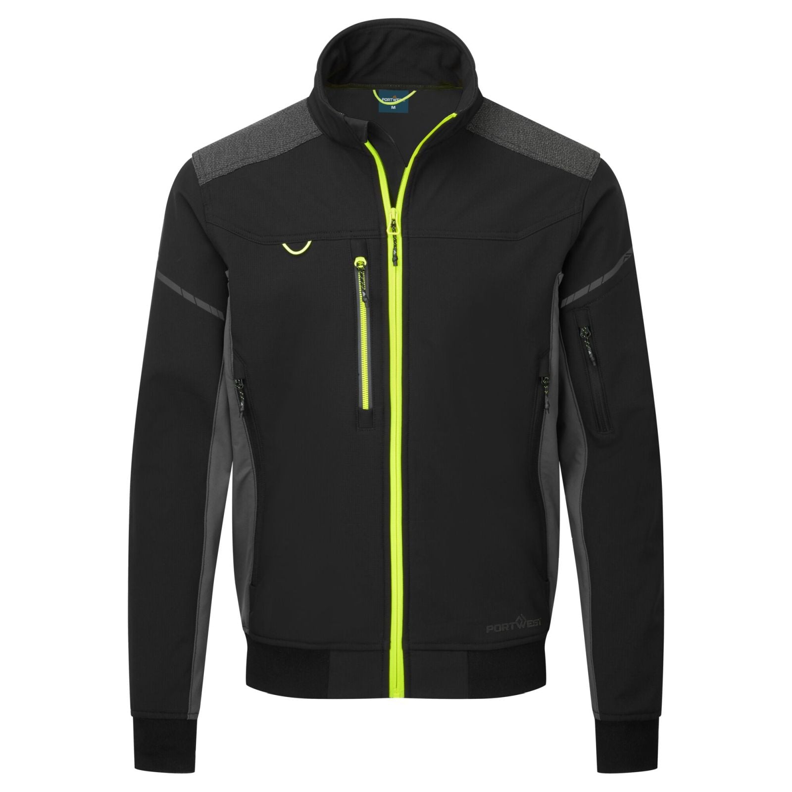 Portwest EV4 Alle weersomstandigheden Bomberjack EV464 3L Softshell zwart(BK)
