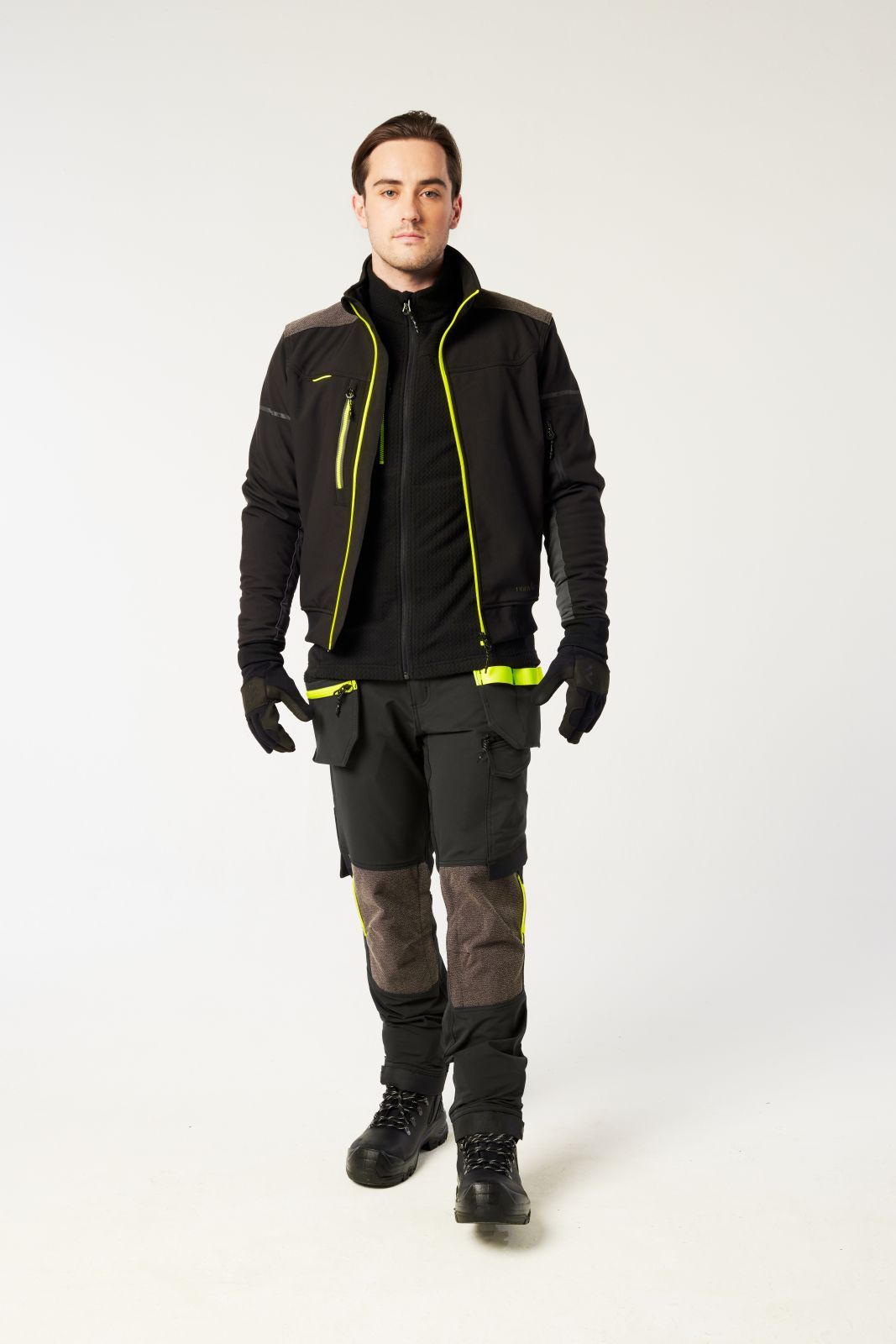 Portwest EV4 Alle weersomstandigheden Bomberjack EV464 3L Softshell zwart(BK)