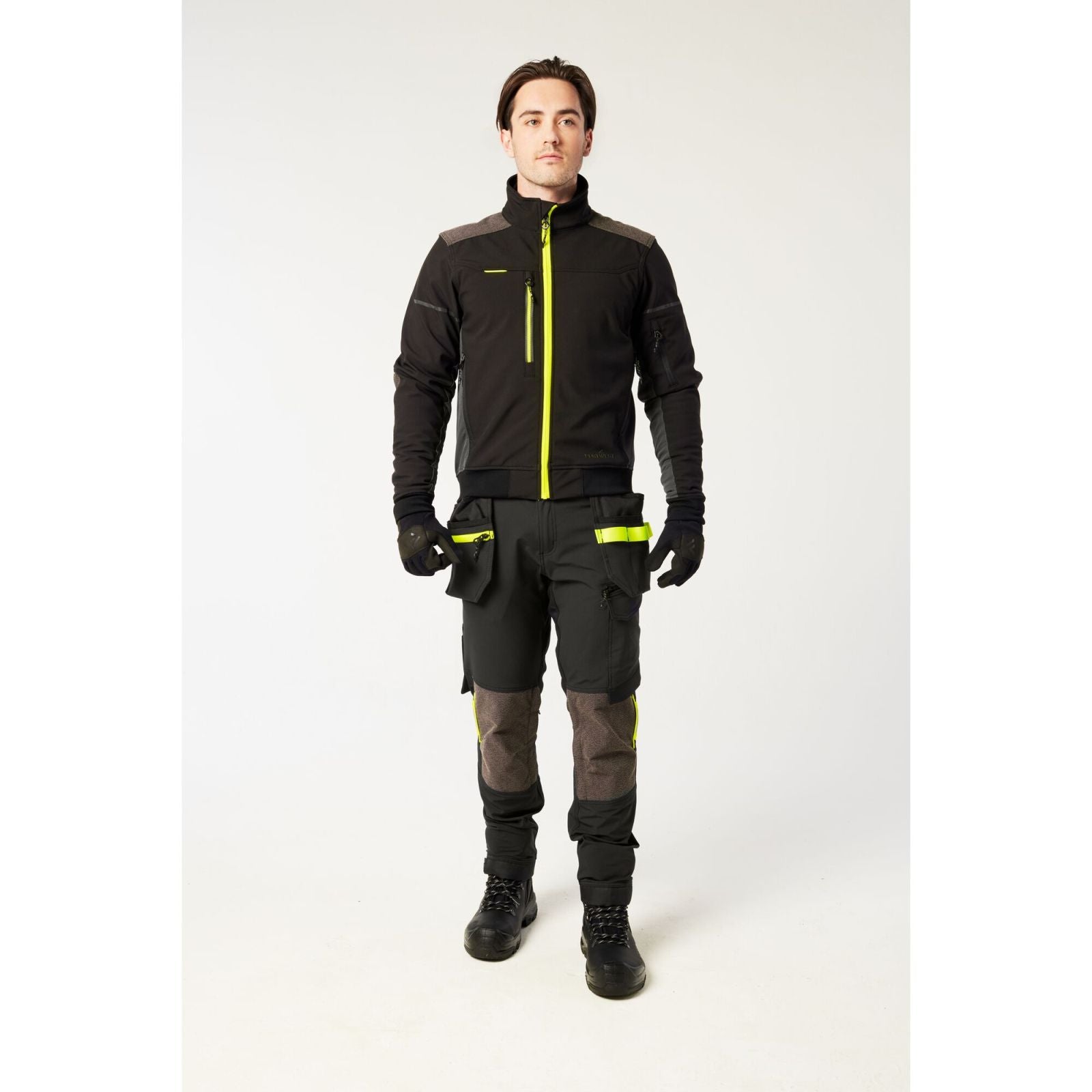 Portwest EV4 Alle weersomstandigheden Bomberjack EV464 3L Softshell zwart(BK)