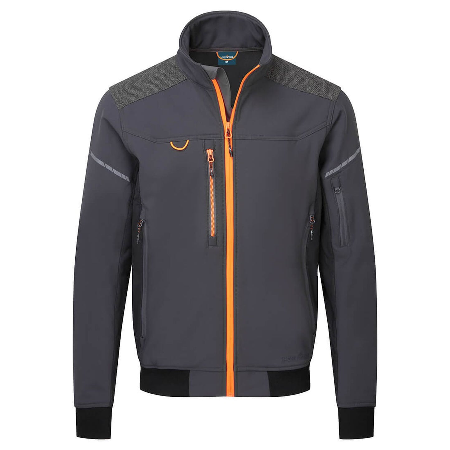 Portwest EV4 Alle weersomstandigheden Bomberjack EV464 3L Softshell metaalgrijs(MG)