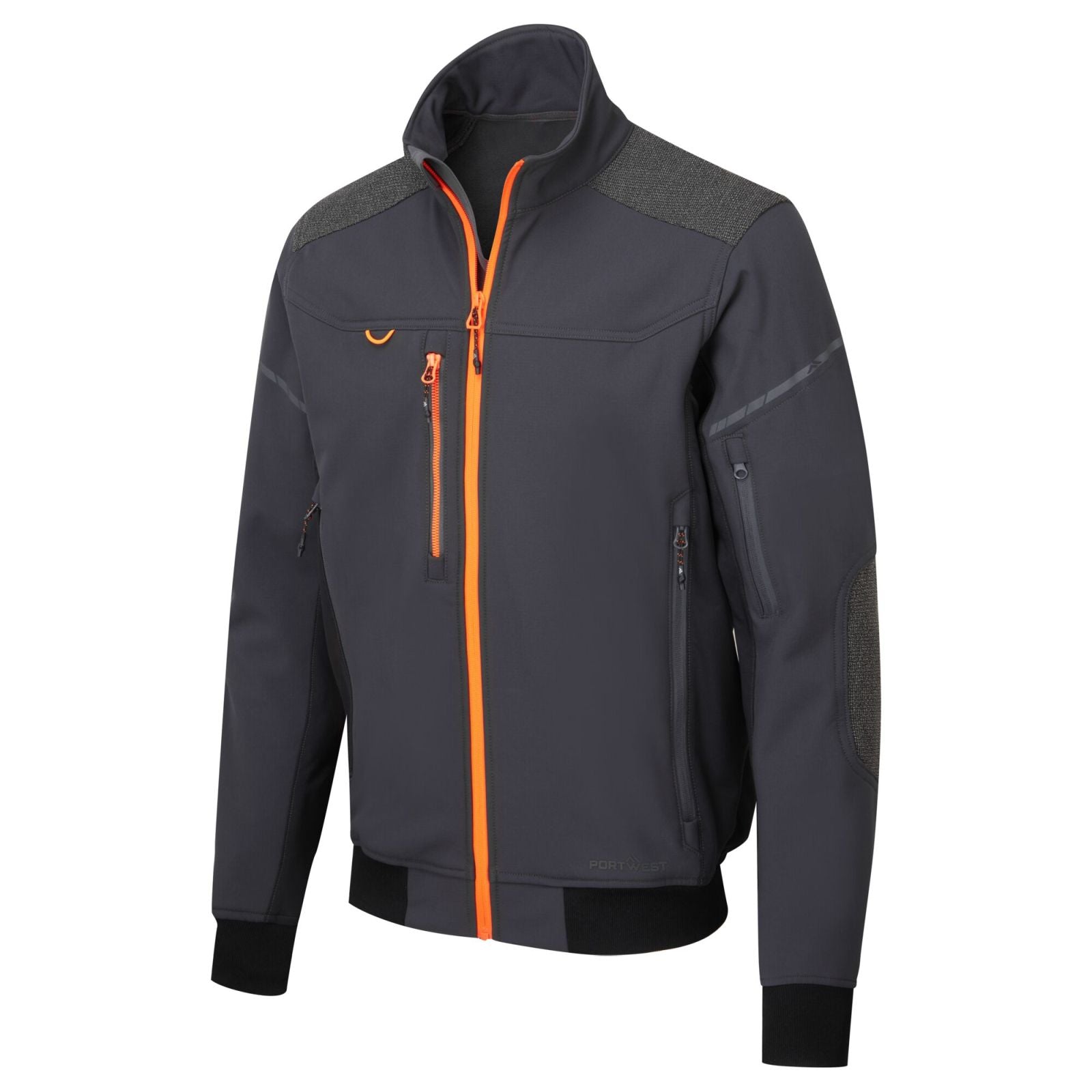 Portwest EV4 Alle weersomstandigheden Bomberjack EV464 3L Softshell metaalgrijs(MG)