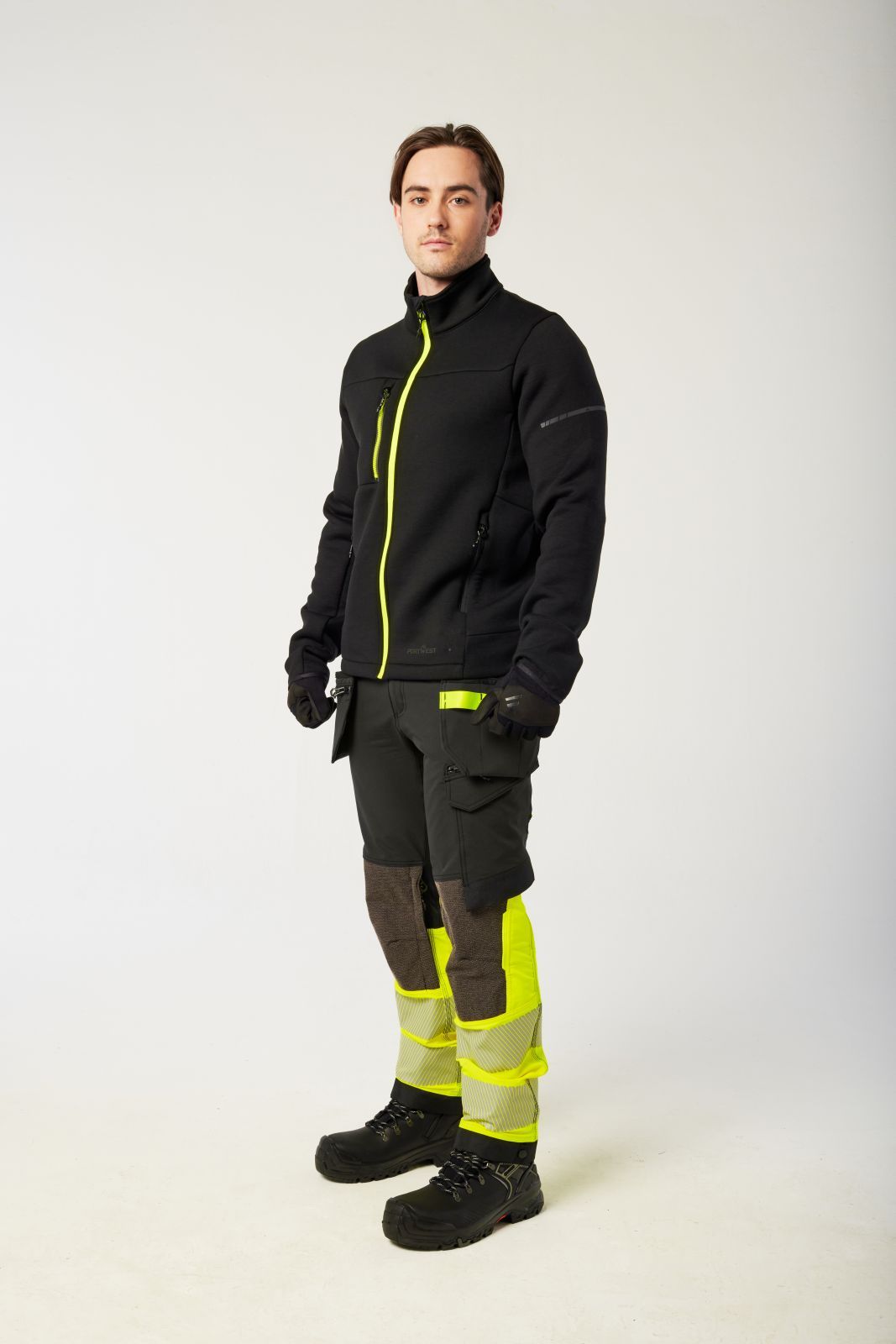 Portwest EV4 Alle weersomstandigheden Bomberjack EV464 3L Softshell metaalgrijs(MG)
