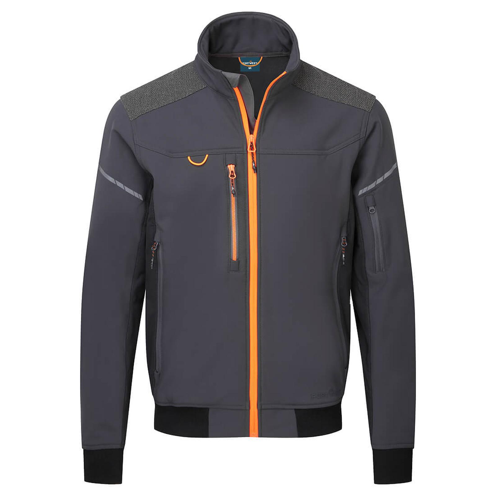 Portwest EV4 Bescherming Tegen Alle Weersomstandigheden Bomberjack EV464 3L Softshell metaalgrijs(MG)