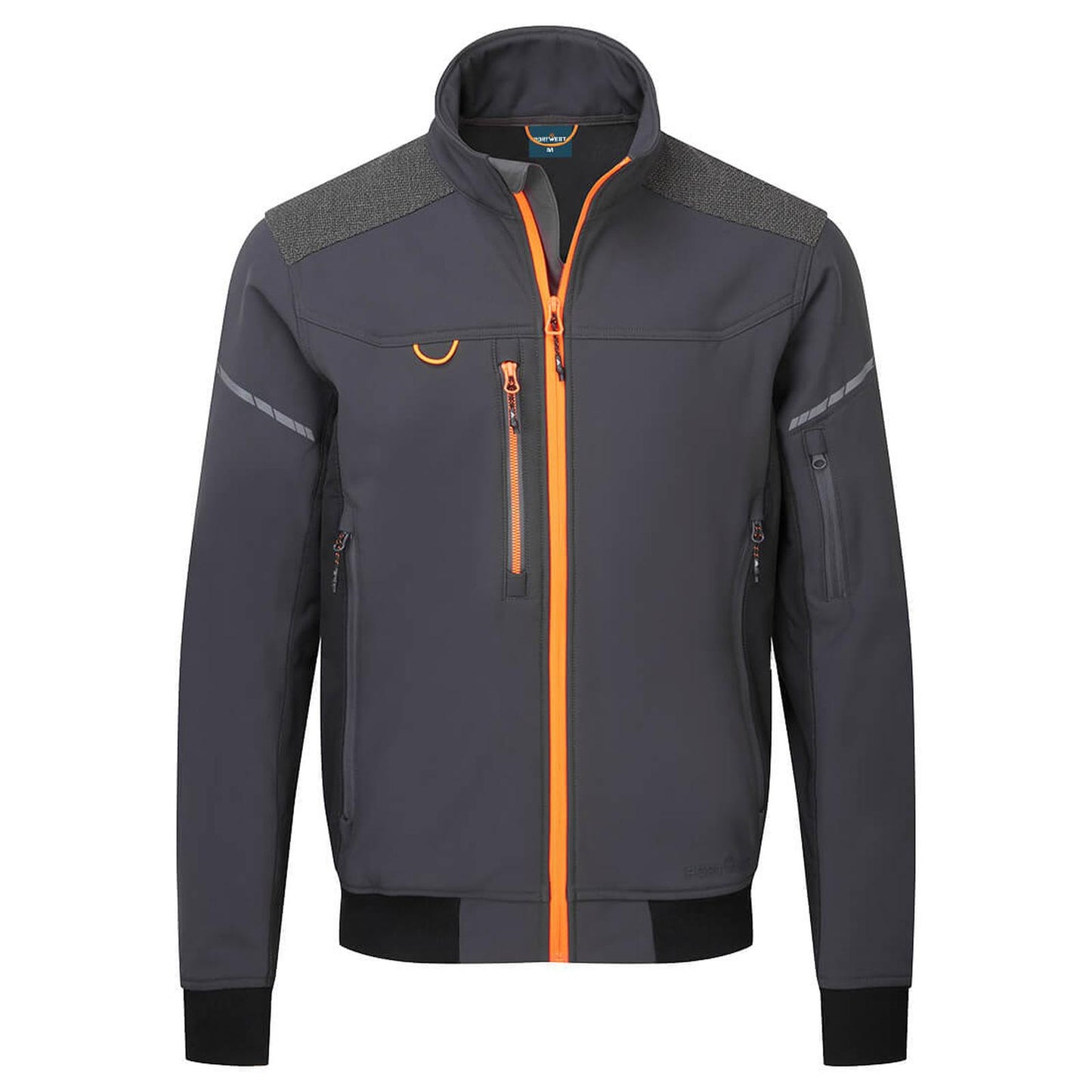 Portwest EV4 Bescherming Tegen Alle Weersomstandigheden Bomberjack EV464 3L Softshell metaalgrijs(MG)