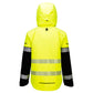 Portwest EV4 Hoge zichtbaarheid Jack EV465 Hi-Vis Shell (3L) geel-zwart(YB)