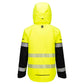 Portwest EV4 Hoge zichtbaarheid Jack EV465 Hi-Vis Shell (3L) geel-zwart(YB)