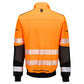 Portwest EV4 Hoge zichtbaarheid Bomberjack EV468 Hi-Vis Softshell (3L) oranje-zwart(OB)