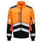 Portwest EV4 Hoge zichtbaarheid Bomberjack EV468 Hi-Vis Softshell (3L) oranje-zwart(OB)