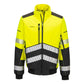 Portwest EV4 Hoge zichtbaarheid Bomberjack EV468 Hi-Vis Softshell (3L) geel-zwart(YB)