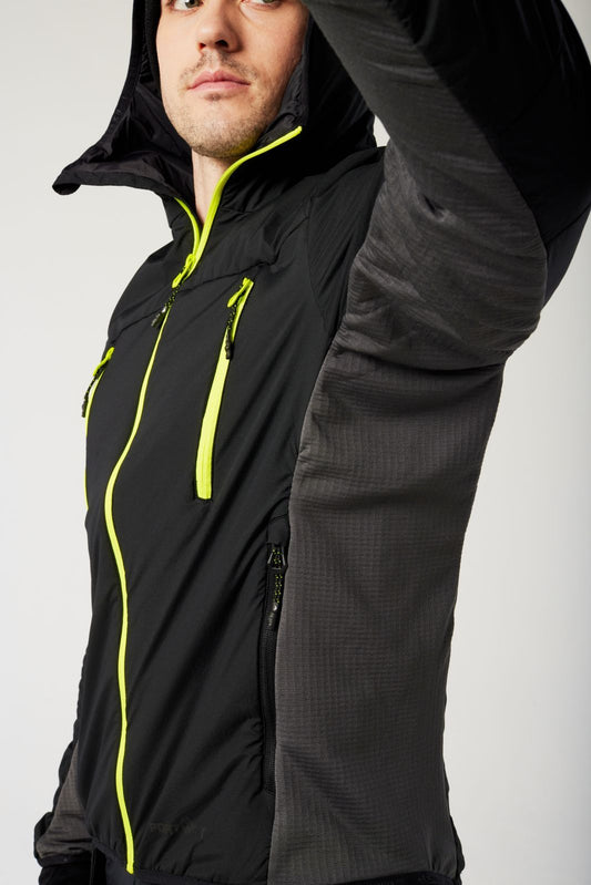 Portwest EV4 Alle weersomstandigheden Jack EV470 geïsoleerd hybride zwart(BK)