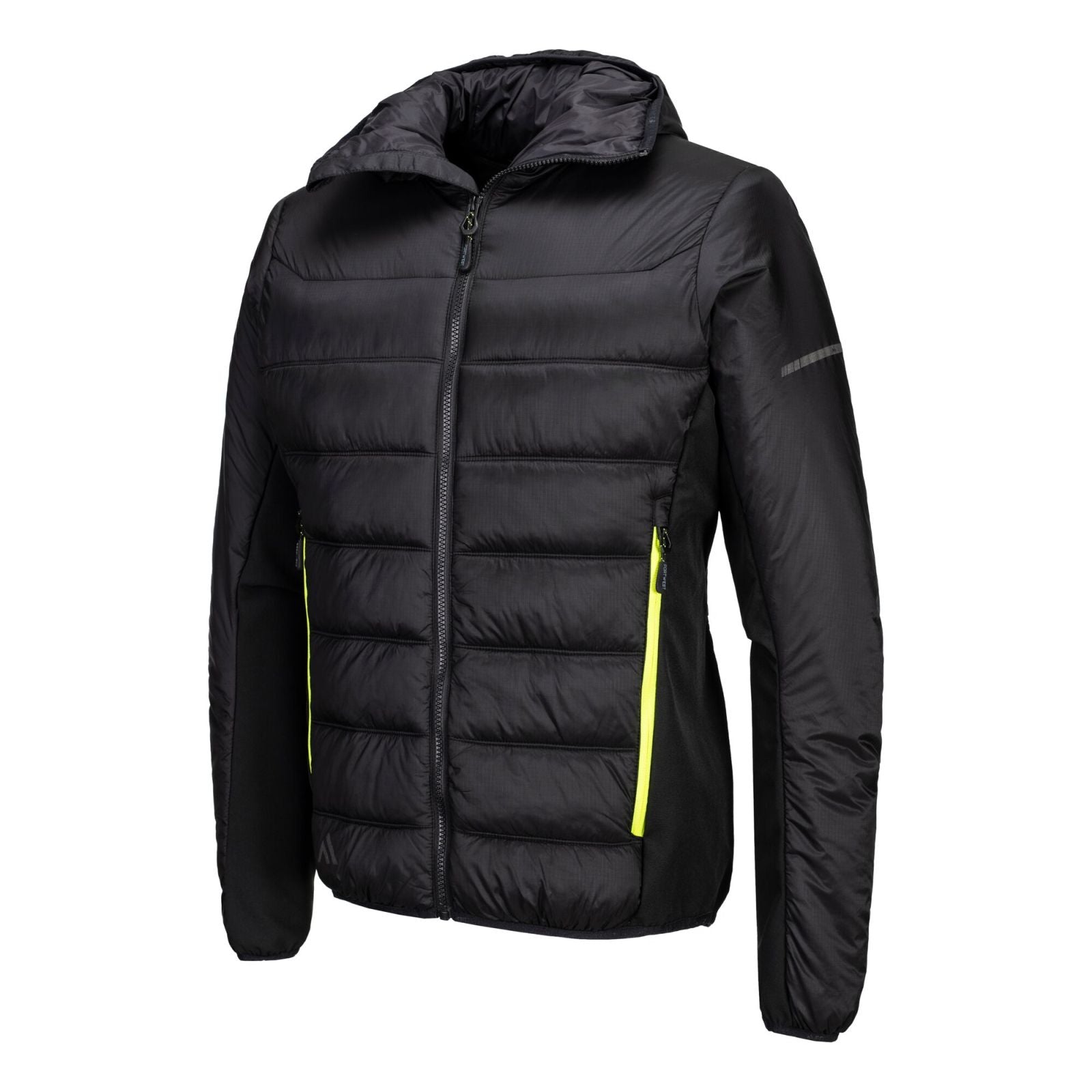 Portwest EV4 Alle Weersomstandigheden Jack EV471 baffle geïsoleerd zwart(BK)