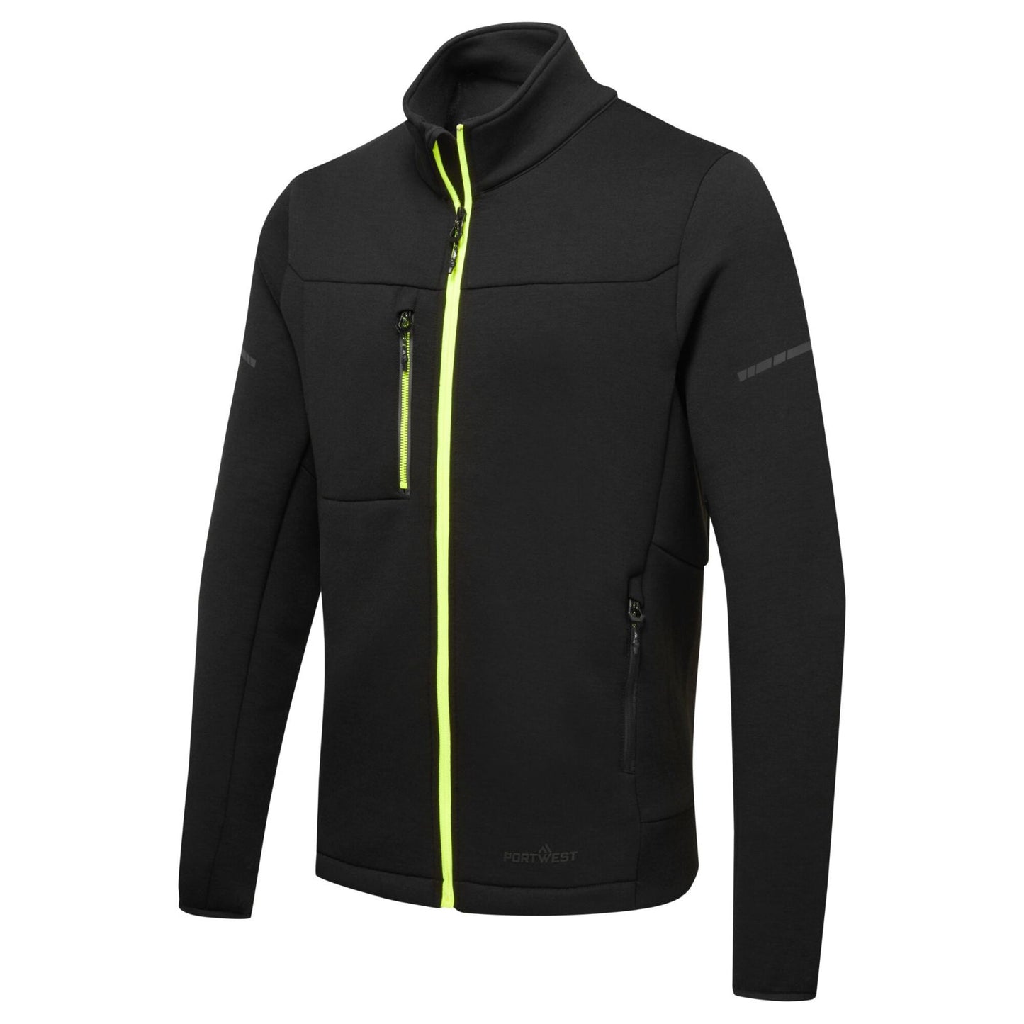 Portwest EV4 jack EV473 technisch fleece zwart(BK)