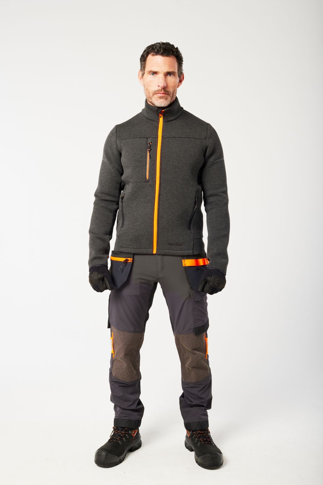 Portwest EV4 jack EV473 technisch fleece metaalgrijs(MG)