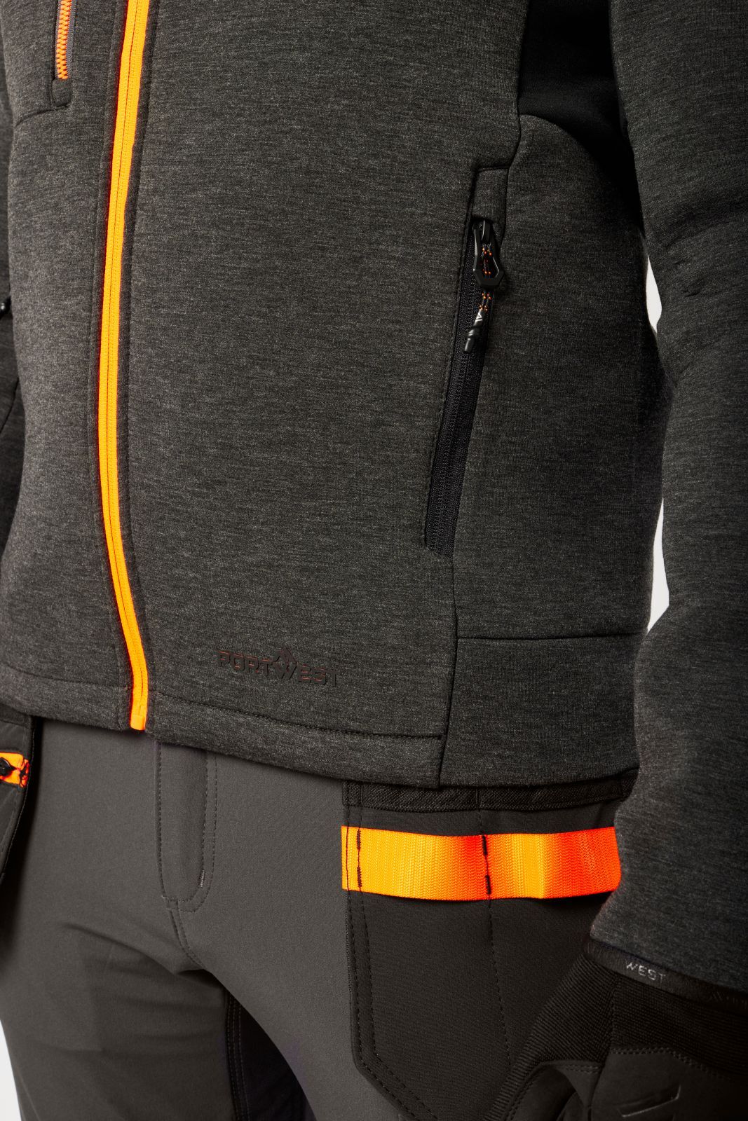 Portwest EV4 jack EV473 technisch fleece metaalgrijs(MG)