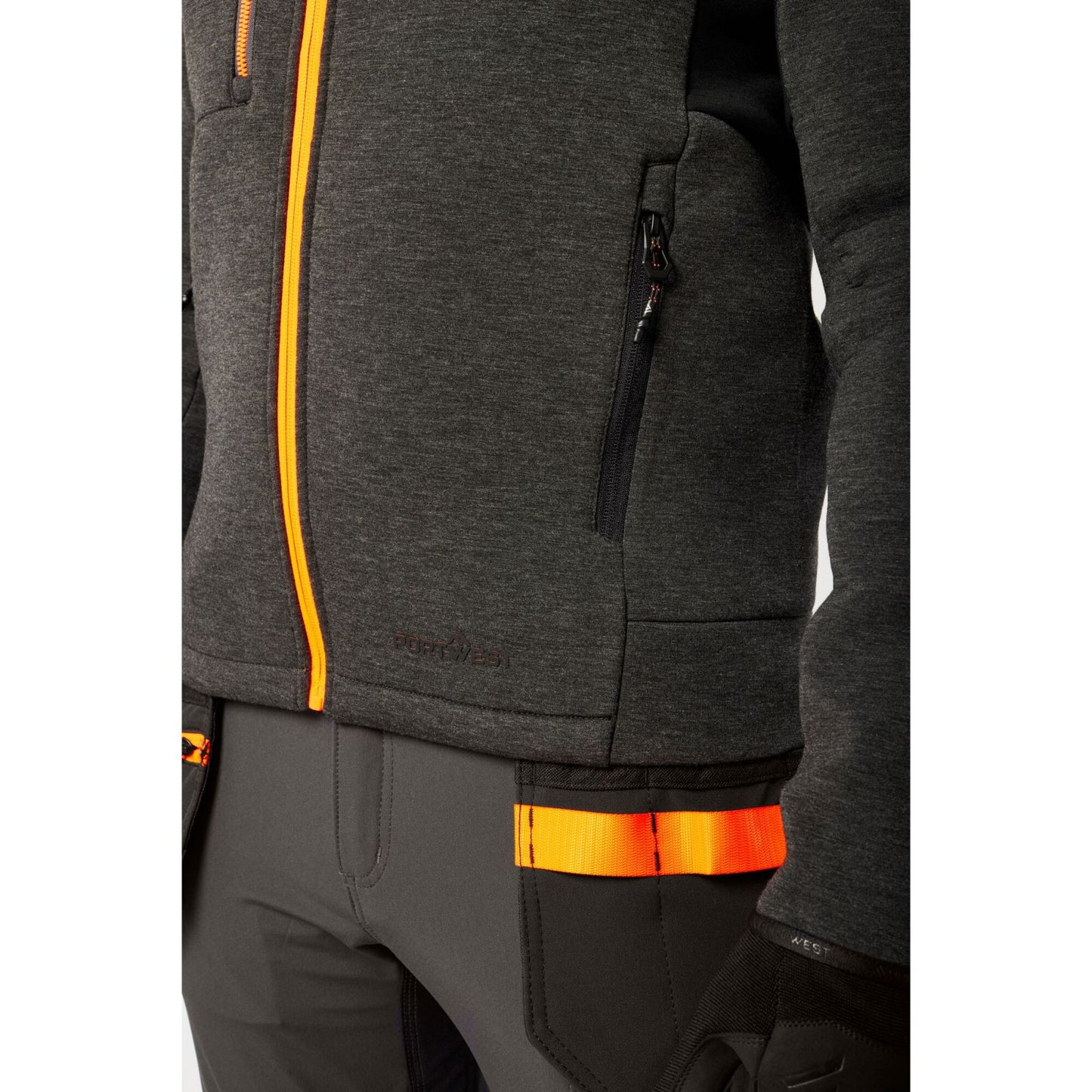 Portwest EV4 jack EV473 technisch fleece metaalgrijs(MG)