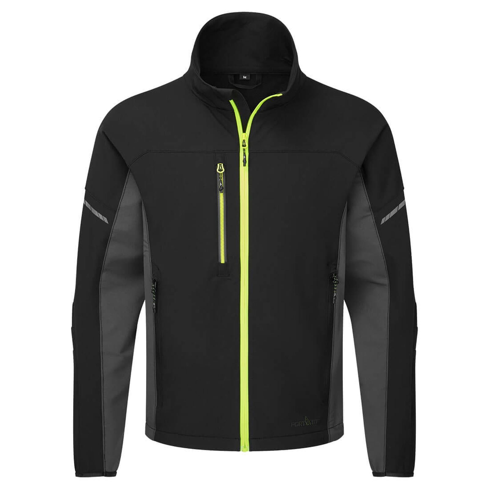Portwest EV4 Werkkleding Werkjack EV475 Stretch slim-fit zwart(BK)