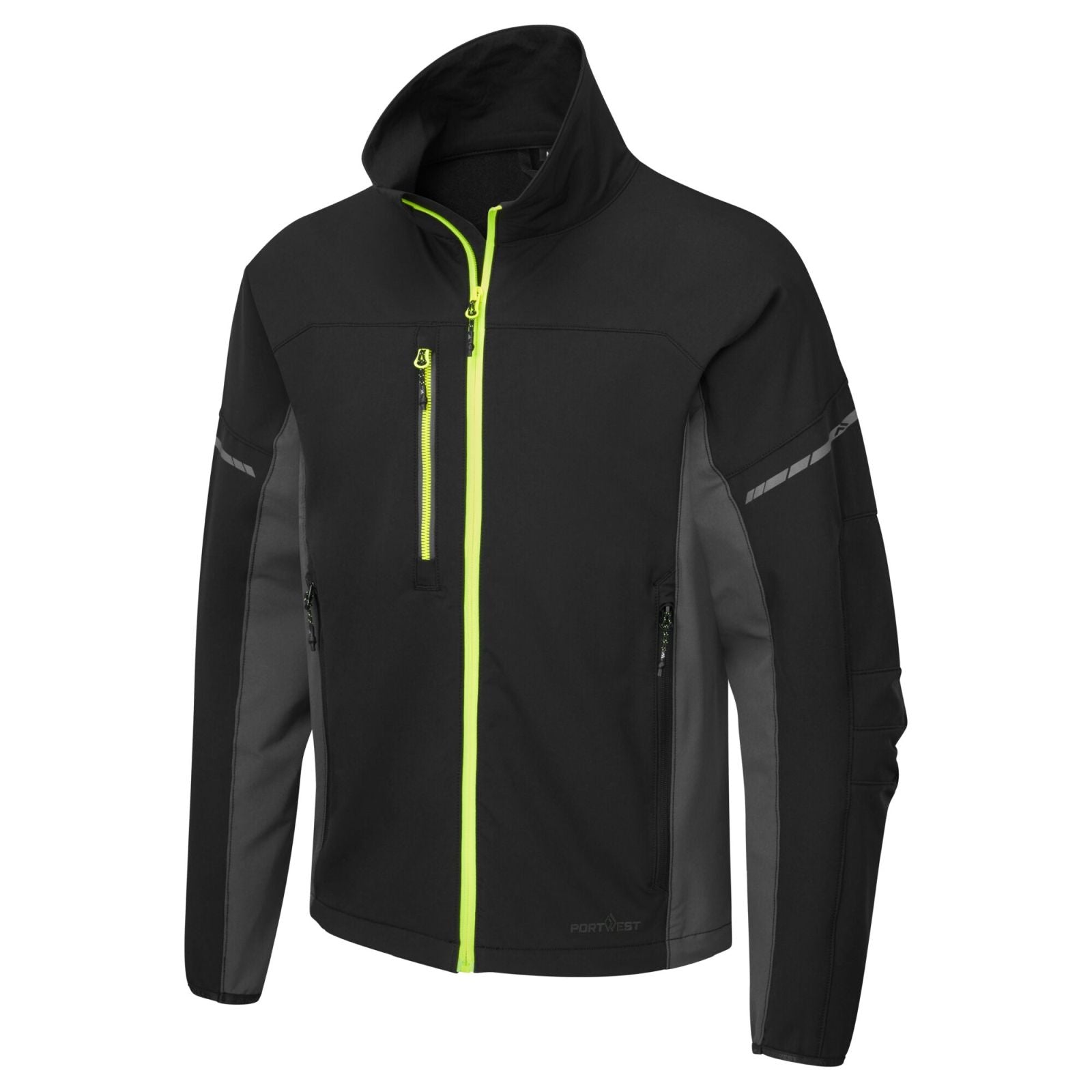 Portwest EV4 Werkkleding Werkjack EV475 Stretch slim-fit zwart(BK)