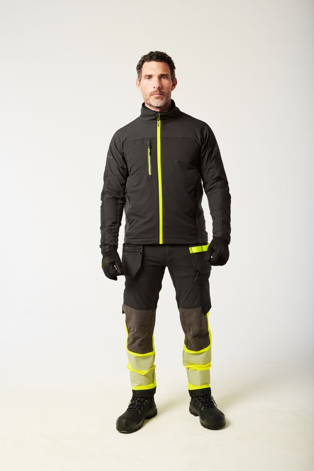 Portwest EV4 Werkkleding Werkjack EV475 Stretch slim-fit zwart(BK)