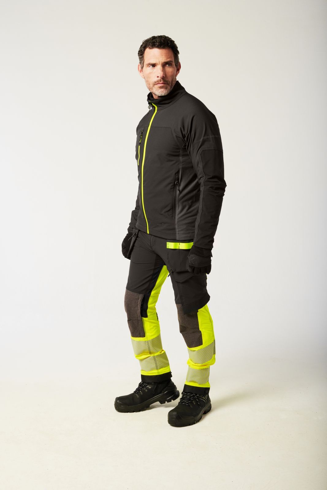 Portwest EV4 Werkkleding Werkjack EV475 Stretch slim-fit zwart(BK)