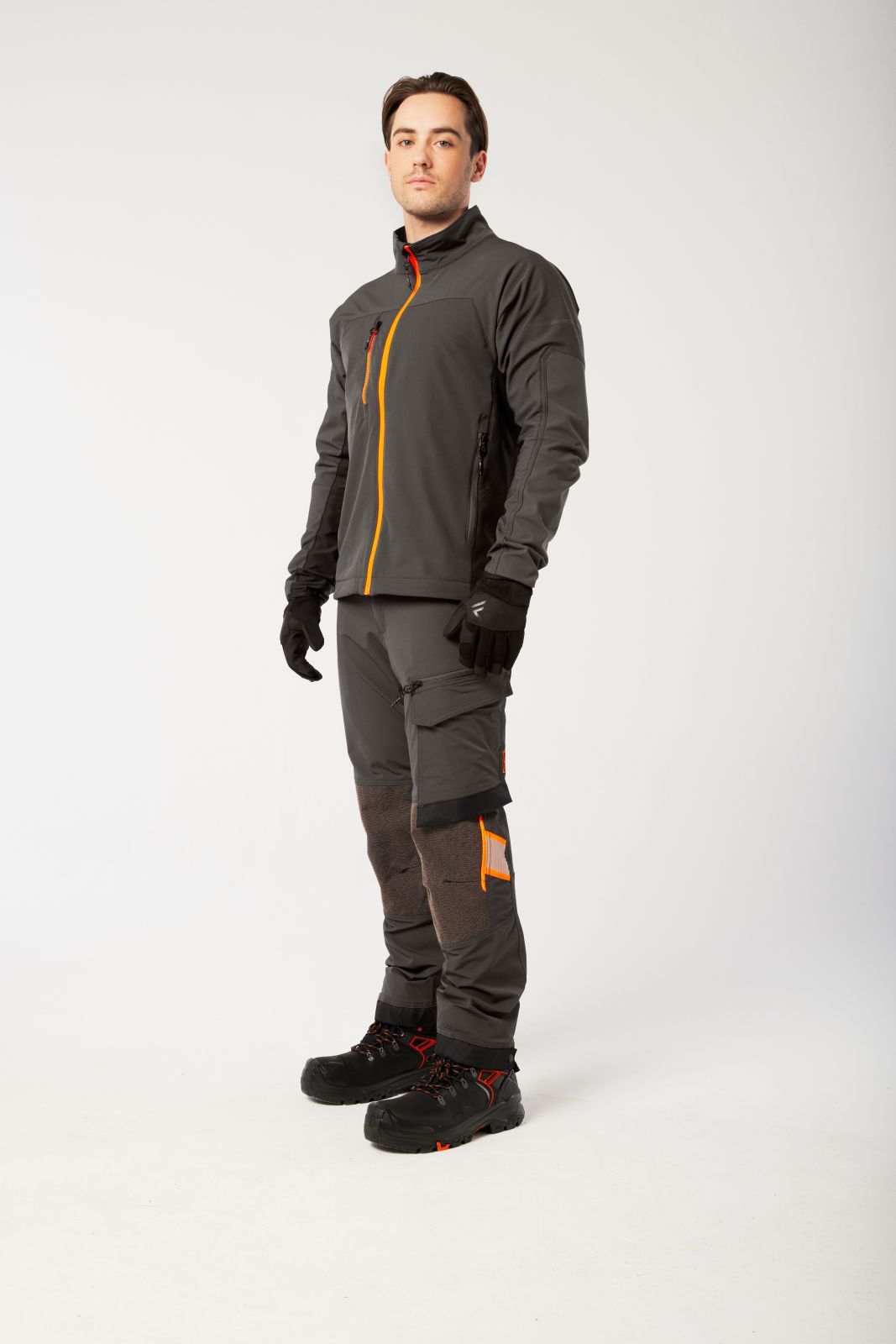 Portwest EV4 Werkkleding Werkjack EV475 Stretch slim-fit metaalgrijs(MG)