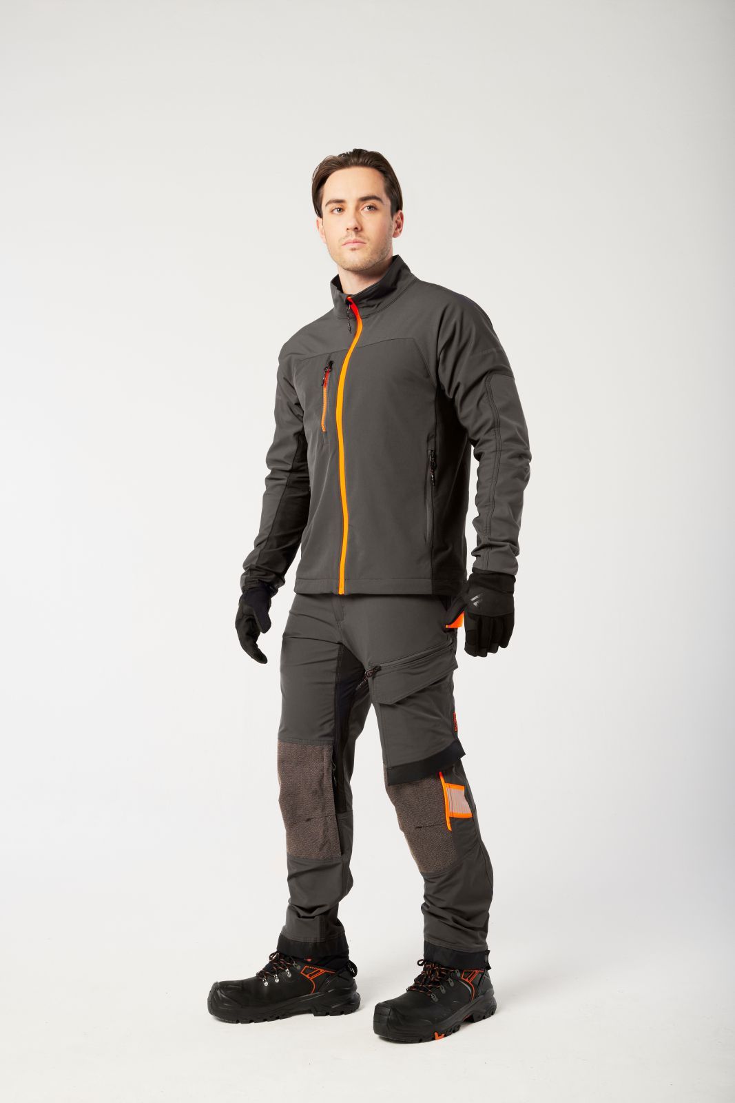 Portwest EV4 Werkkleding Werkjack EV475 Stretch slim-fit metaalgrijs(MG)