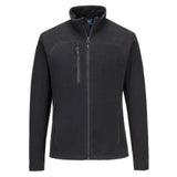Portwest EV4 jas EV480 textuur Fleece slim-fit stretch zwart(BK)