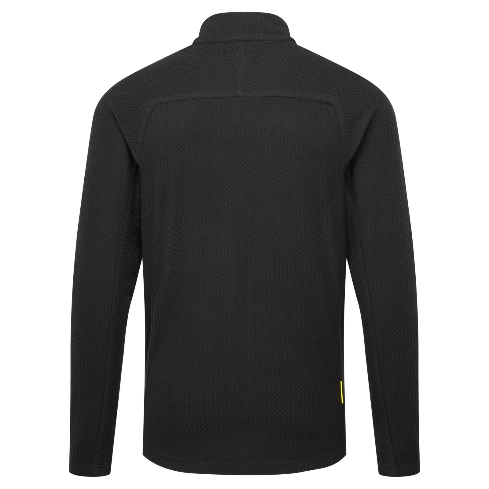 Portwest EV4 jas EV480 textuur Fleece slim-fit stretch zwart(BK)