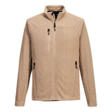 Portwest EV4 Alle Weersomstandigheden Vest EV480 fleecte textuur khaki(KH)