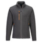 Portwest EV4 jas EV480 textuur Fleece slim-fit stretch metaalgrijs(MG)