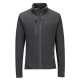 Portwest EV4 jas EV480 textuur Fleece slim-fit stretch metaalgrijs(MG)
