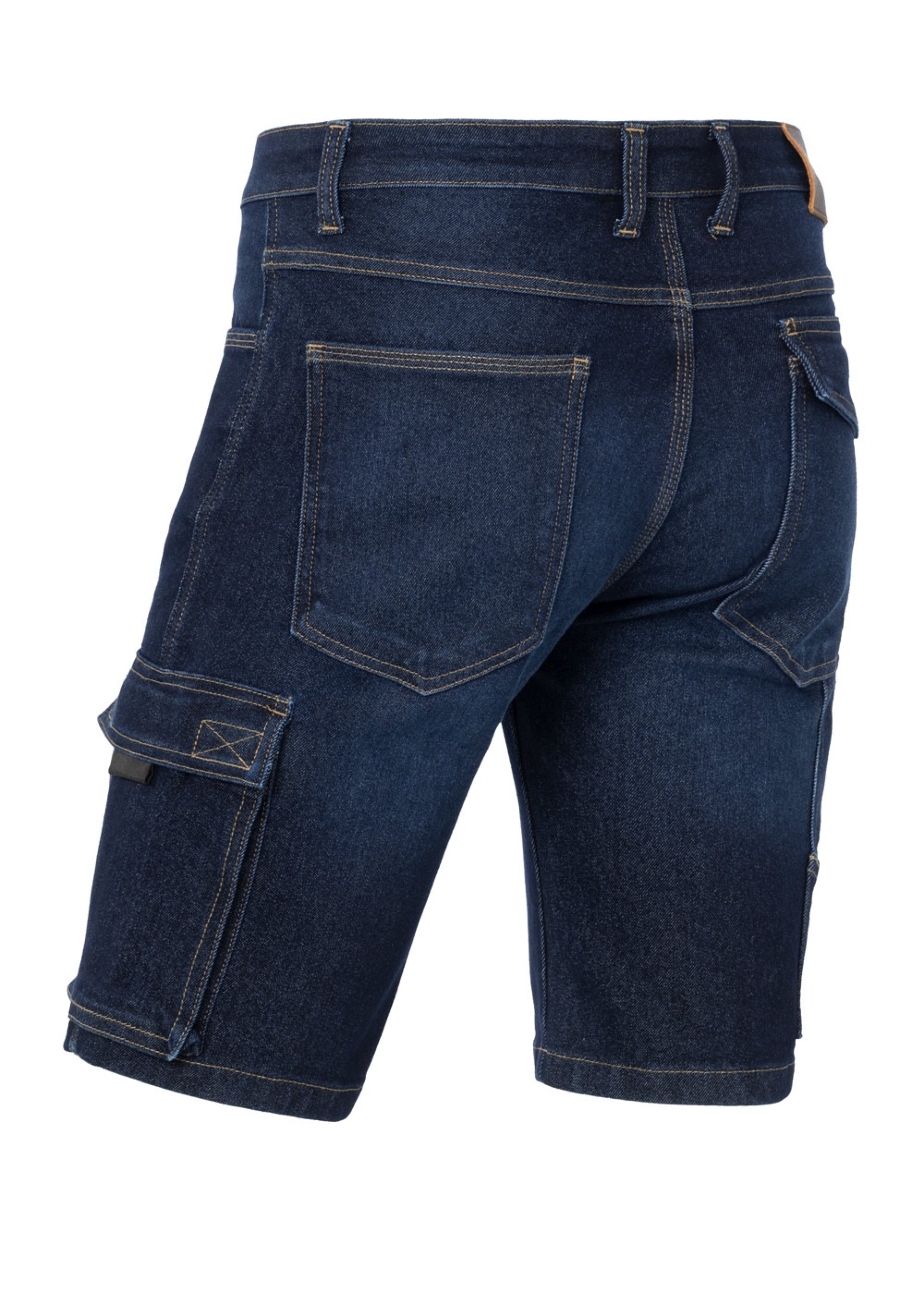 Brams Paris Seasonal NOS Shorts Korte Werkbroek Edo X34 OCS GRS dark blue str. Denim donkerblauw(001)