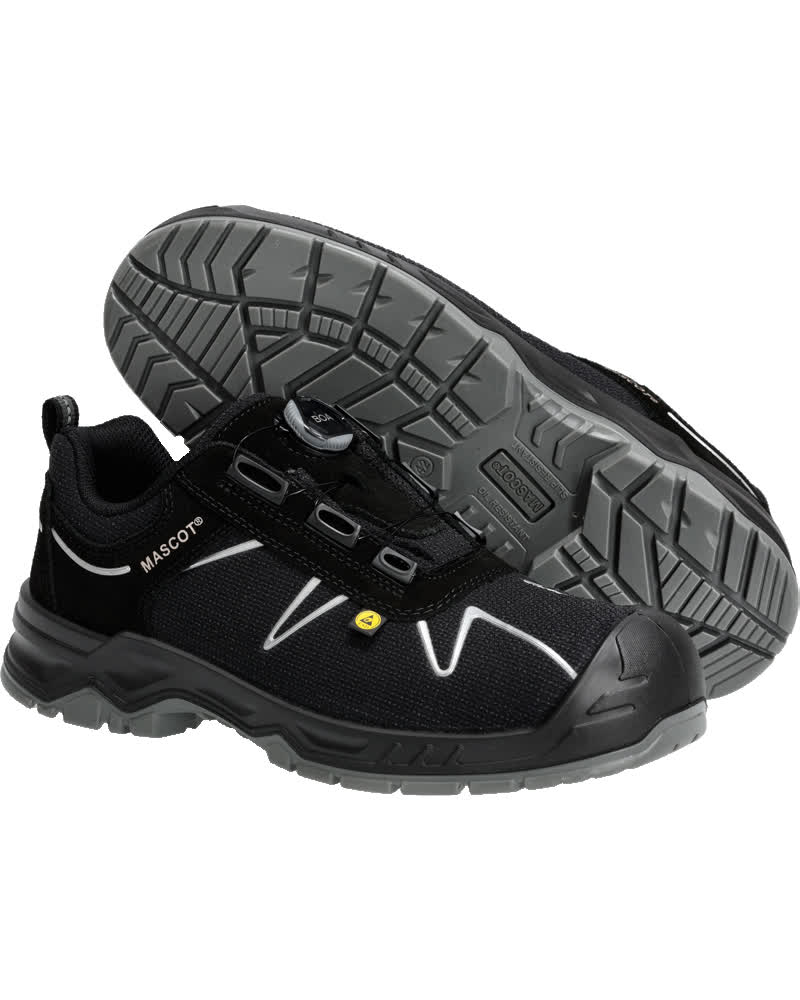 Mascot Footwear Flex Schoenen F0122-771 zwart-zilver(09880)