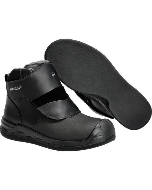 Mascot Footwear Industry Veiligheidsschoenen F1100-902 hoog S1PS E A PS WPA SR FO SC LG asfalt BOA Fit System zwart(09)