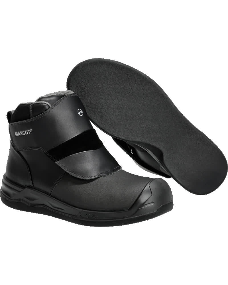 Mascot Footwear Industry Veiligheidsschoenen F1100-902 hoog S1PS E A PS WPA SR FO SC LG asfalt BOA Fit System zwart(09)