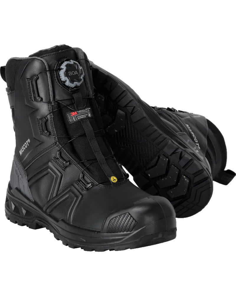 Mascot Footwear Industry Veiligheidsschoenen F1105-902 hoog S7S BOA Fit System zwart(09)