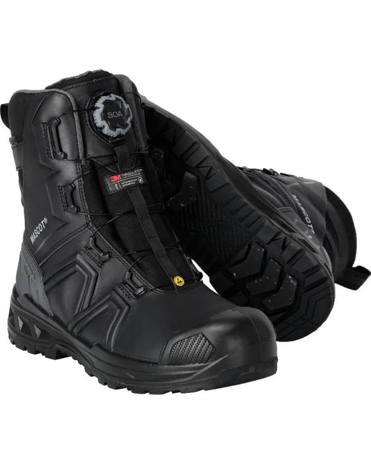 Mascot Footwear Industry Veiligheidsschoenen F1105-902 hoog S7S BOA Fit System zwart(09)