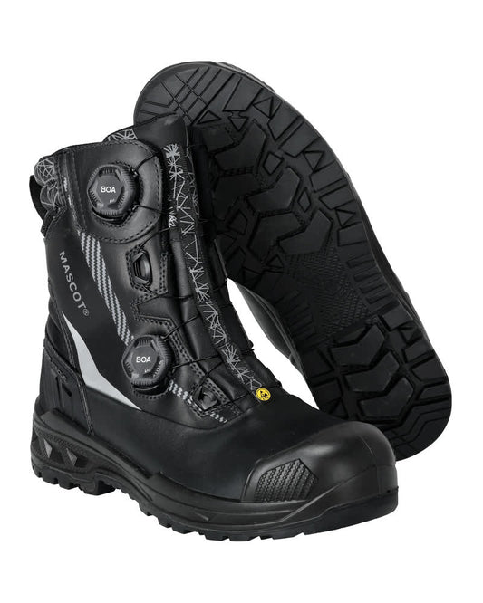 Mascot Footwear Industry Veiligheidsschoenen F1304-902 hoog S7S CI ESD FO HI HRO LG SC SR BOA Fit System zwart(09)