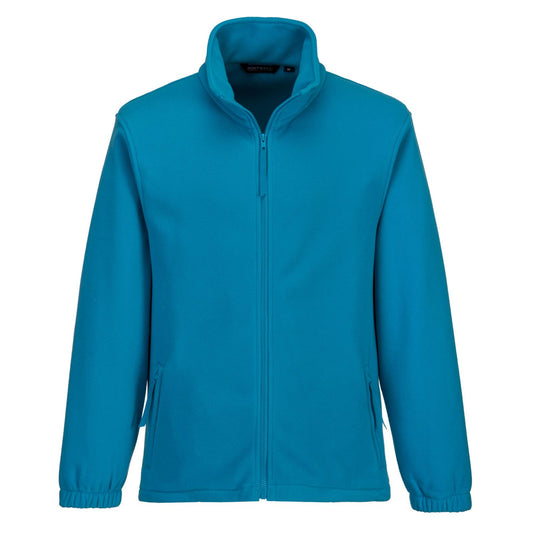 Portwest Fleece Alle Weersomstandigheden Vesten F205 Aran fleece heren aquablauw(AQ)