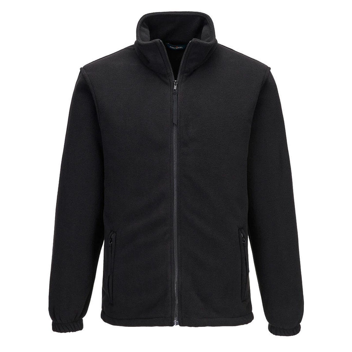 Portwest Fleece Bescherming Tegen Alle Weersomstandigheden Jassen F205 Aran fleece heren zwart(BK)