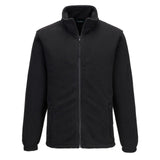 Portwest Fleece Bescherming Tegen Alle Weersomstandigheden Jassen F205 Aran fleece heren zwart(BK)