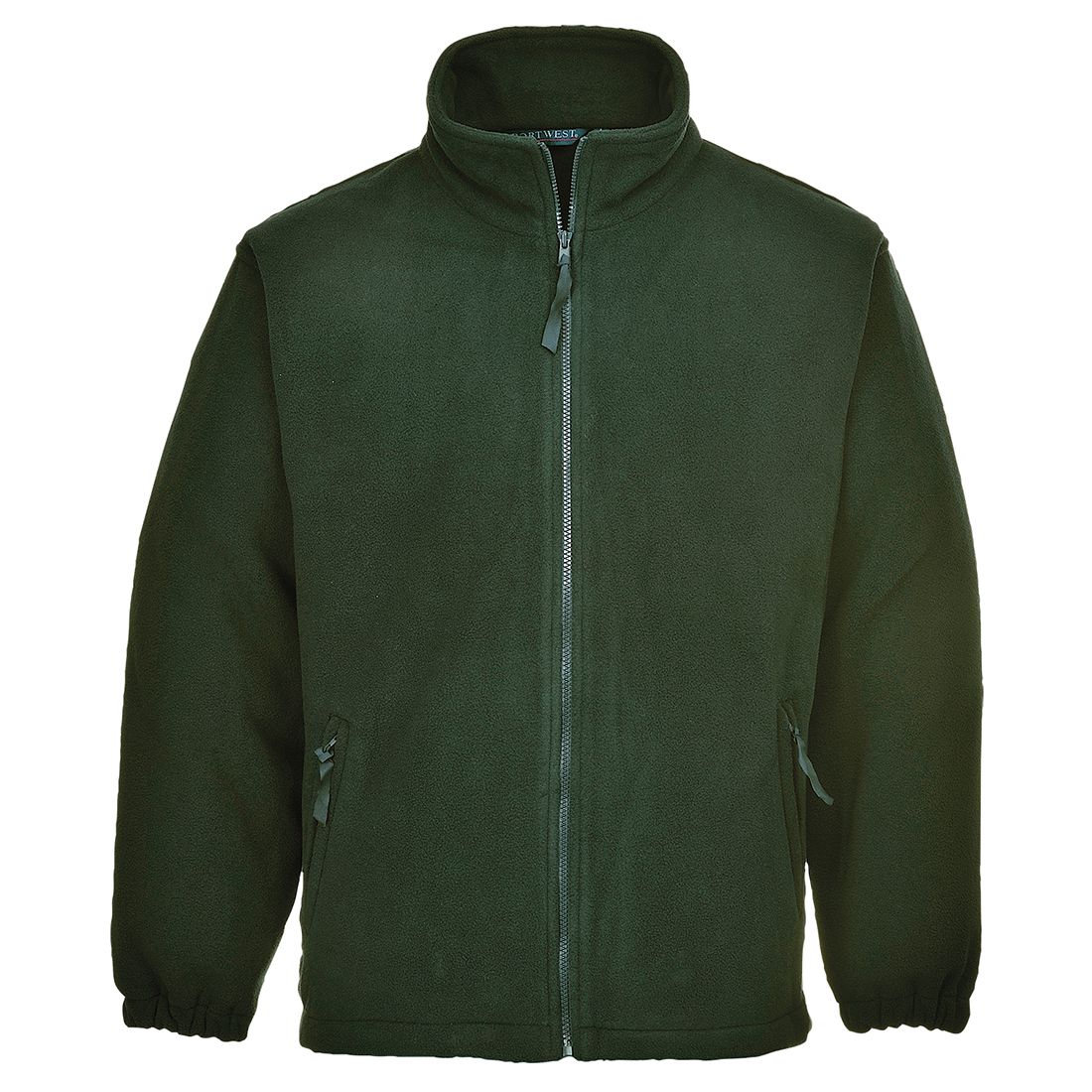 Portwest Fleece Alle Weersomstandigheden Jas F205 Aran Fleece Heren groen(GN)
