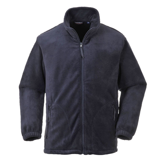 Portwest Fleece Alle Weersomstandigheden Jassen F205 Aran fleece heren marineblauw(NA)