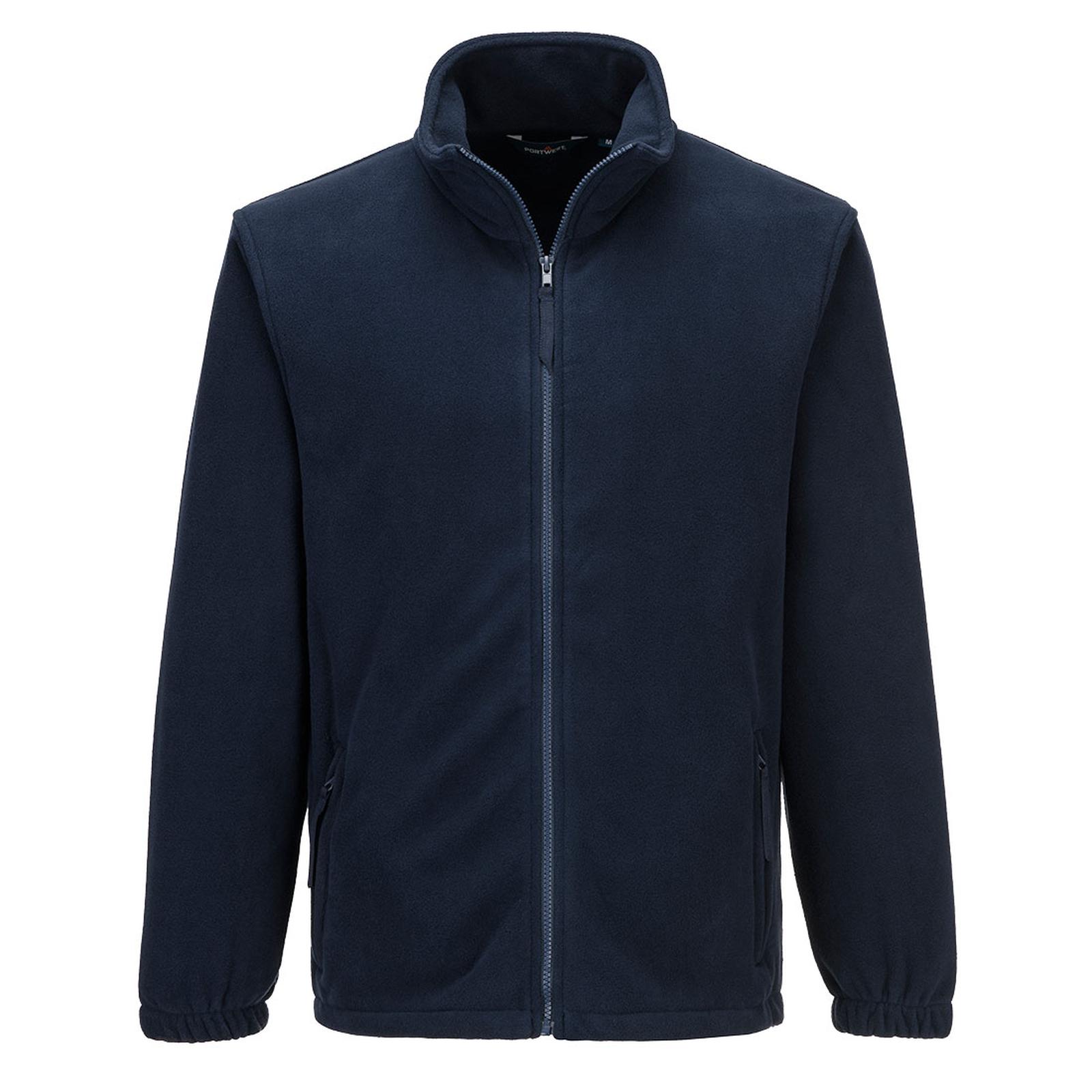 Portwest Fleece Bescherming Tegen Alle Weersomstandigheden Jassen F205 Aran fleece heren marineblauw(NA)