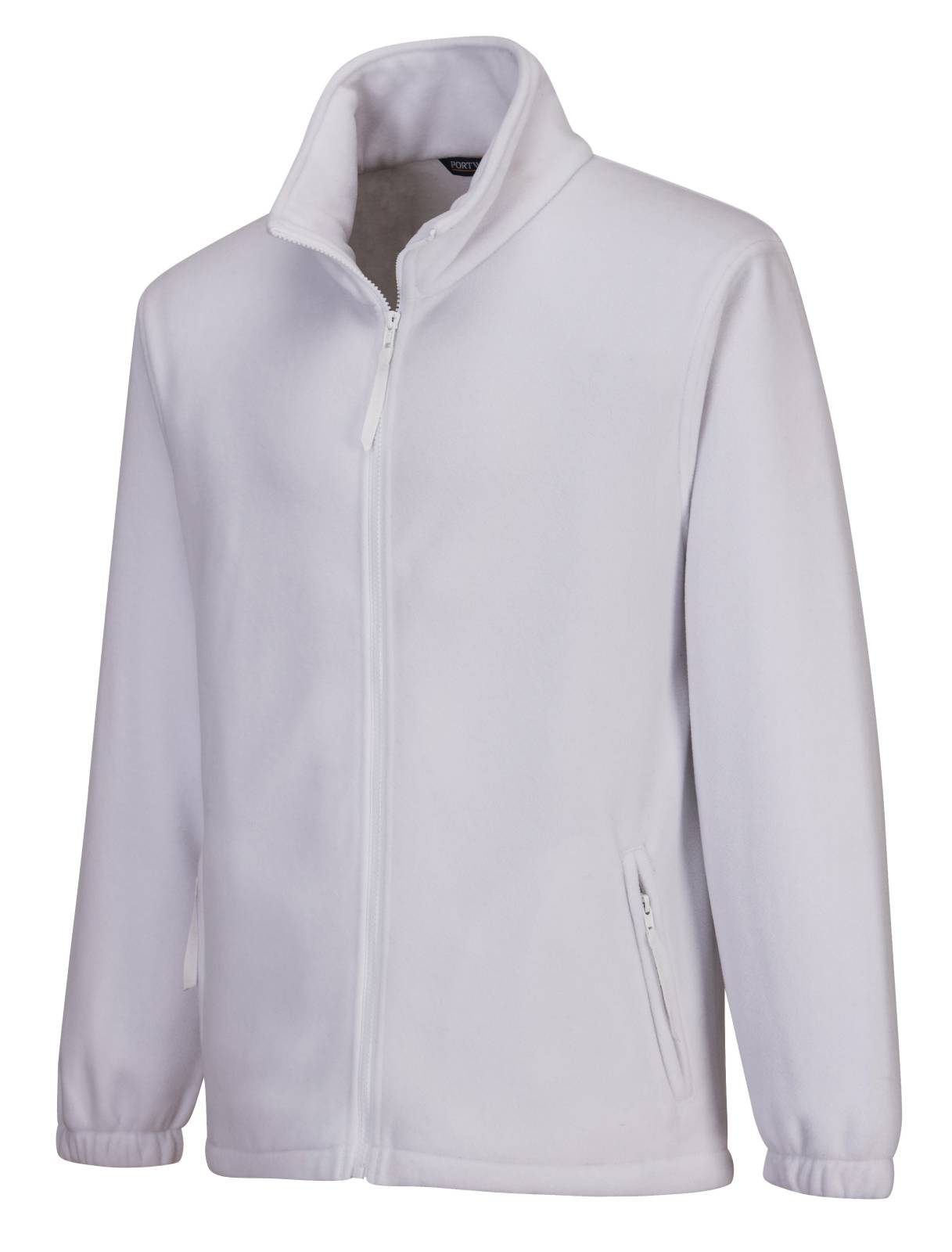 Portwest Fleece Alle Weersomstandigheden Jassen F205 Aran fleece heren wit(WH)