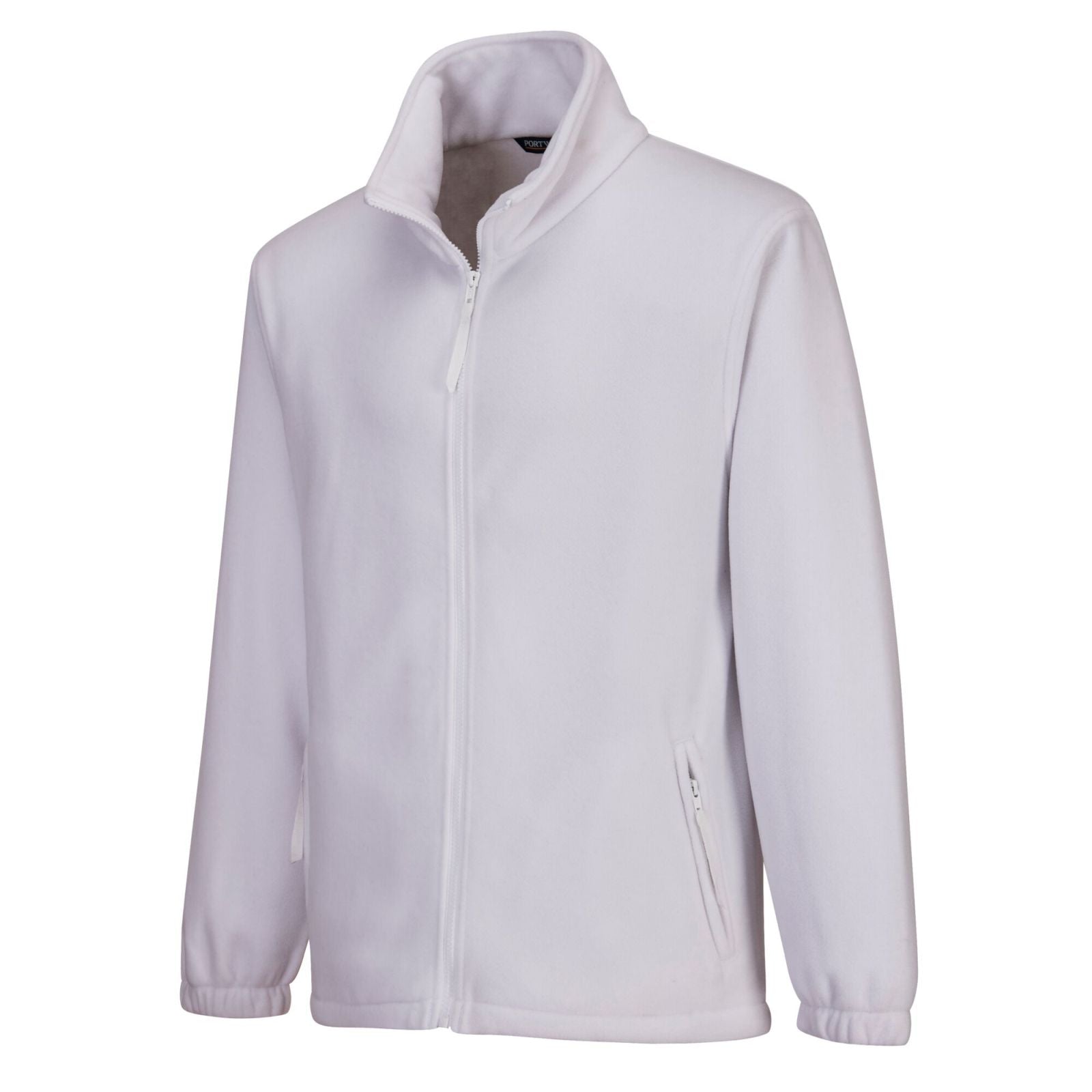 Portwest Fleece Alle Weersomstandigheden Jassen F205 Aran fleece heren wit(WH)